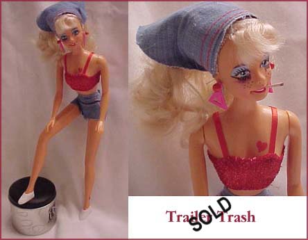 white trash barbie doll